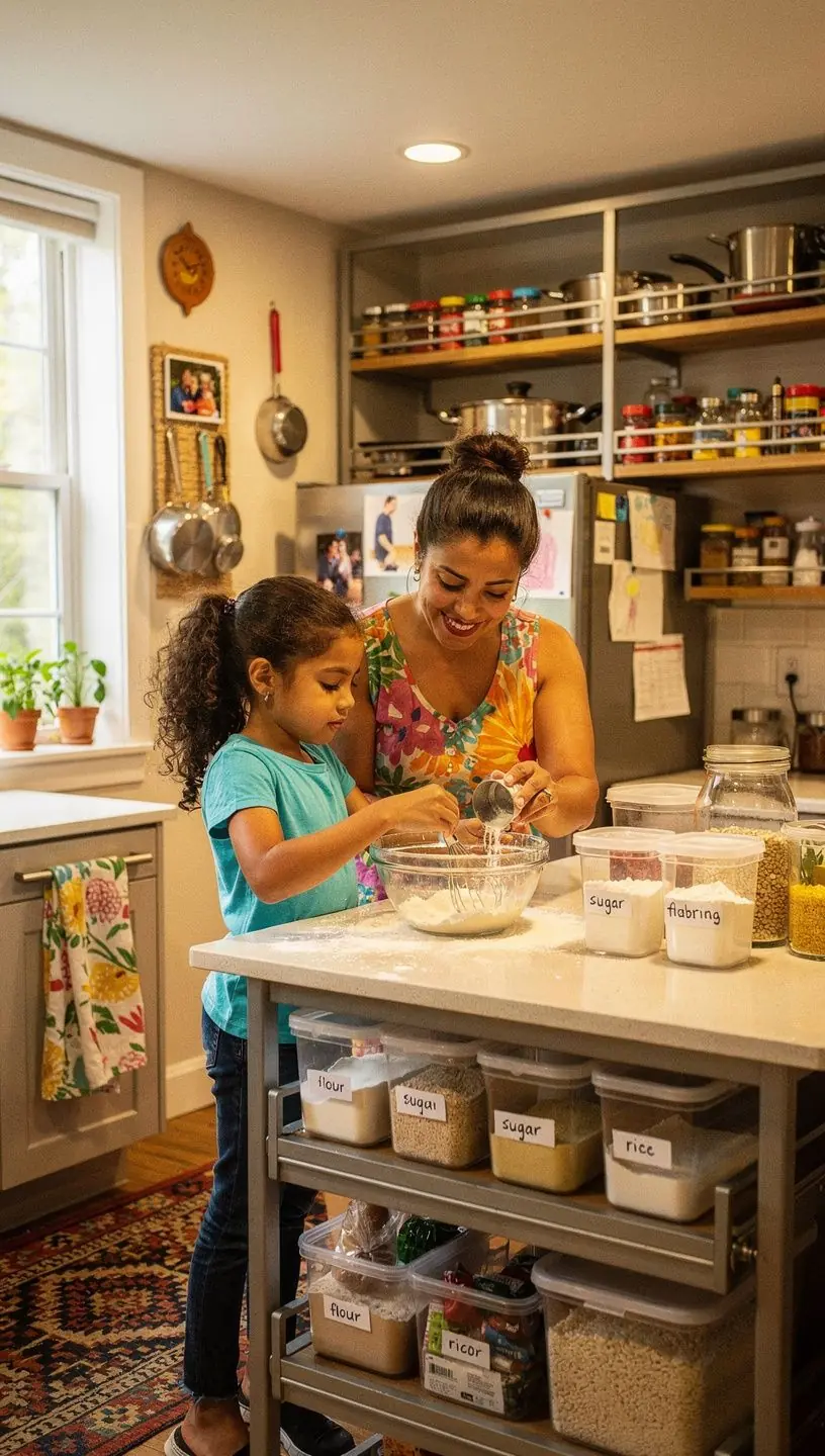 Спальня с комфортной атмосферой и скрытыми местами для хранения вещей.