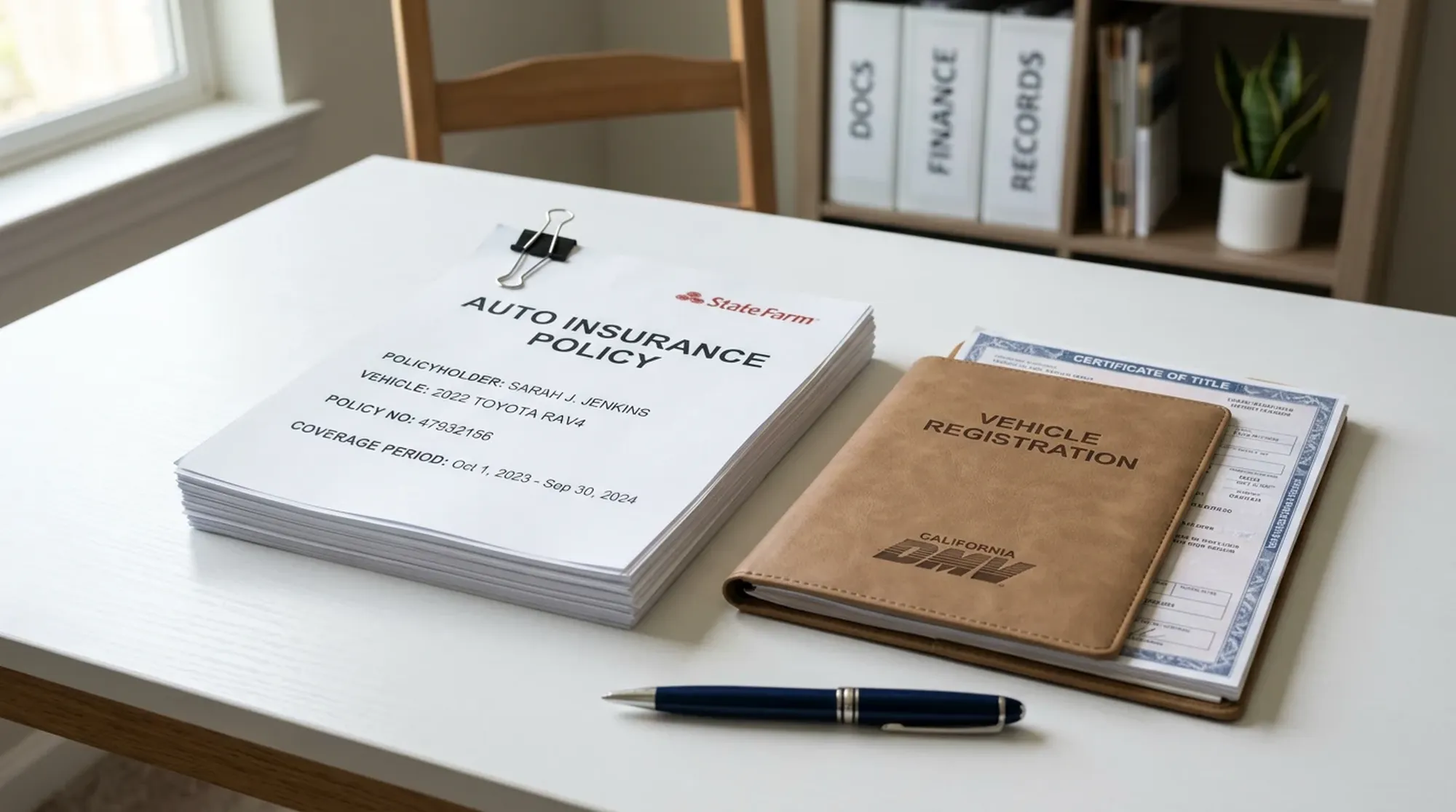 Dokumentacja polisy komunikacyjnej jako tło sekcji programu